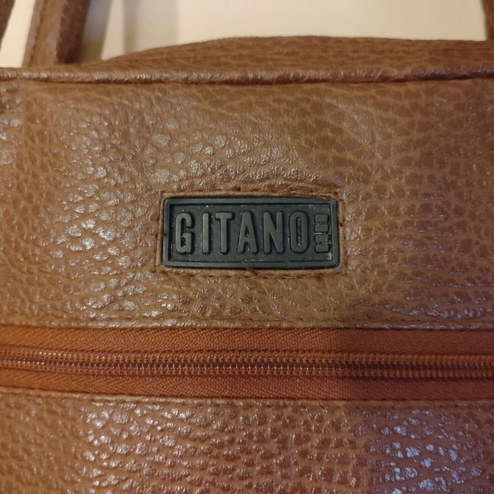 Gitano Brown Laptop Bag